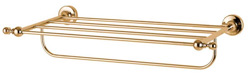 Полка для полотенец 47х24,5хh9см, (цв.золото), Serena ZZ
