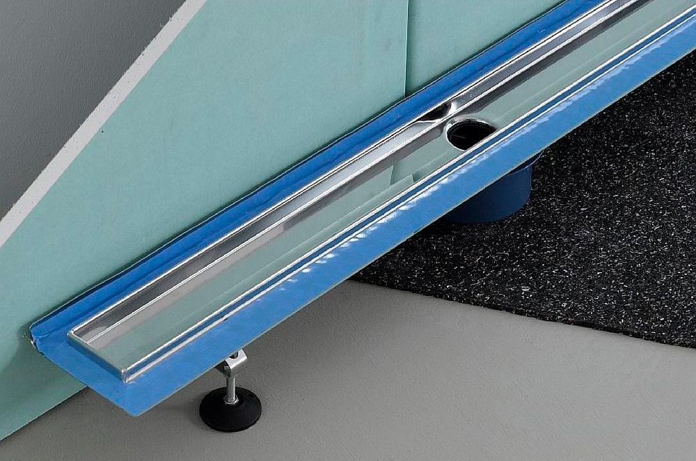 Дренажный канал прямой 800мм (лоток 751мм), уплотн.лента в компл., (БЕЗ решетки, опор арт.66000х и сифона арт.650004/650000/650001), Tece ZZ