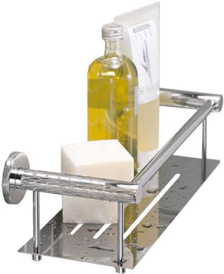 Настенная мыльница метал. 32х10х13см хром, Ona ZZ