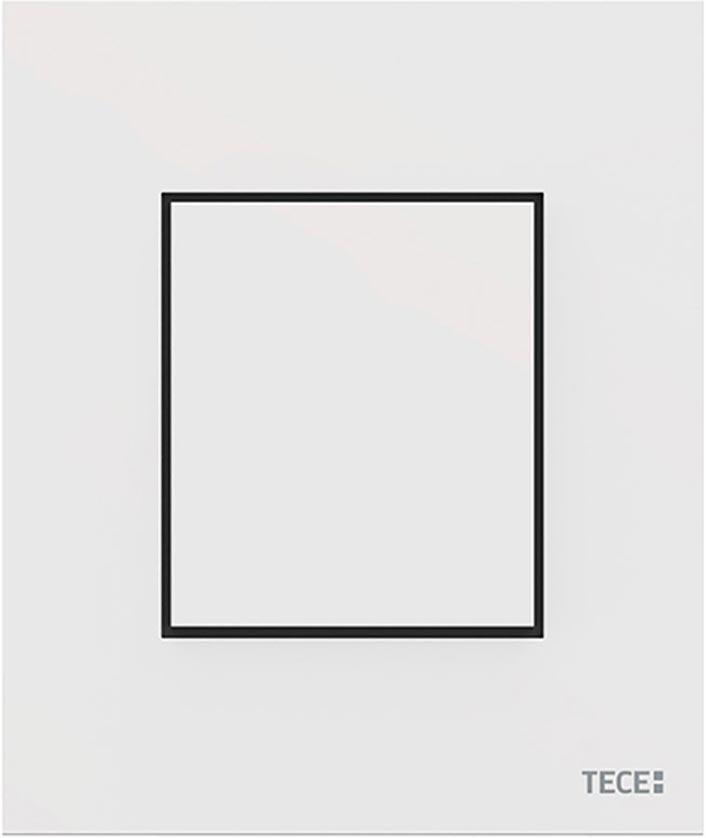 Панель смыва для писсуара с клавишей, (цв.белый глянцевый), TECEnow Urinal ZZ