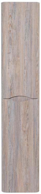 Шкаф подвесной 1600х320х320мм, с двумя распашными дверцами с доводчиками, две полки внутри, универсальная сторонность, (цв.Pino Scania), Acqua ZZ