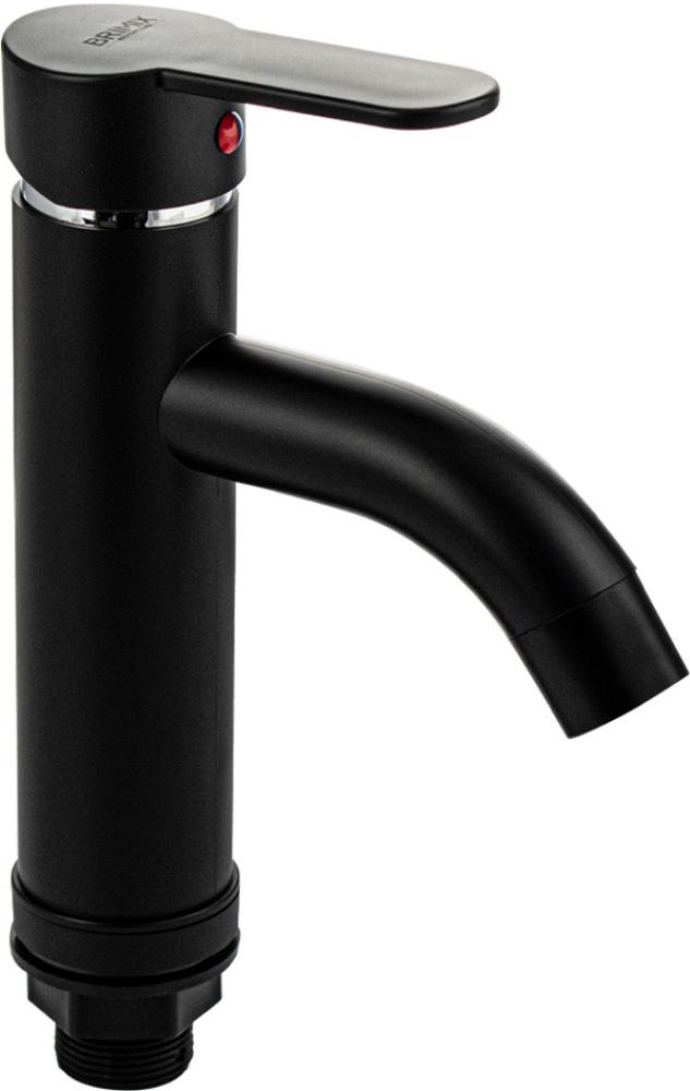 Смеситель для раковины, из высокопрочного АБС пластика, цв.черный ZZ