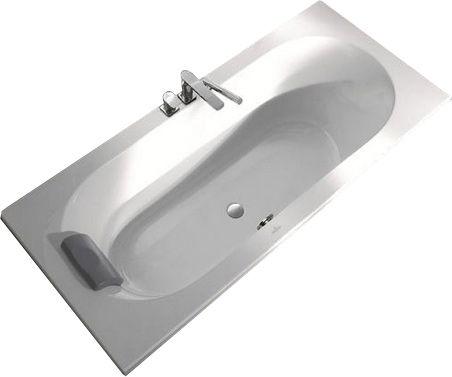 Ванна 1900х900хh480мм, (кварил цв.белый), ножки пласт. h145-180мм в компл., (без удлинённого слива-перелива), Oberon