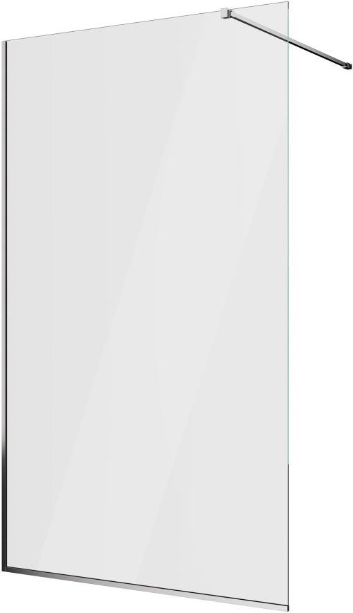 Душевая перегородка Berges Sky 140xh200, профиль хром матовый, стекло 8 мм прозрачное ZZ