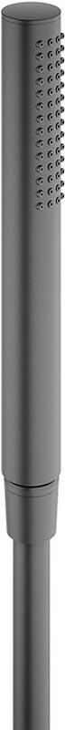 Душевая лейка, стержневая, 1 вид струи, (цв.черный шлифованный хром), Keuco ZZ