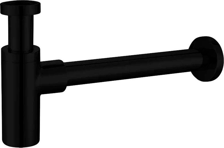 Сифон для раковины, цв. черный ZZ