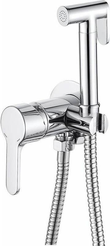 Комплект гигиенического душа (смеситель с внешней и встраив.частью, лейка, шланг ), цв.хром