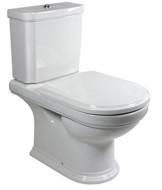 Сиденье для унитаза, с микролифтом, (цв.R2 Star white, петли цв.хром), Hommage KL