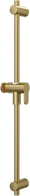 Душевая стойка 70см, с держателем душа, цв. золото матовое, ZZ