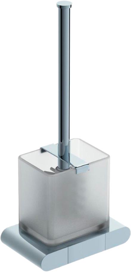 Ёрш настенный, (цв.хром / стекло мат.), Platino ZZ