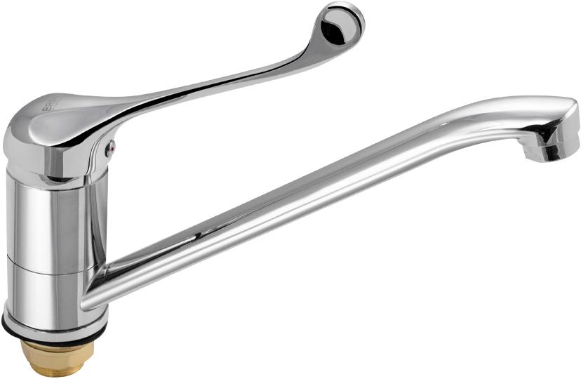 Смеситель раковины локтевой, медицинский, цв.хром ZZ