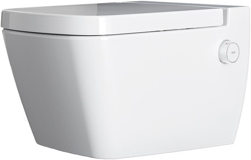 Унитаз-биде подвесн.358х540мм, безободк, без сиденья арт.9700600 и монтажного комплекта, крепёж унитаза,сиднья,регулятор воды,шланги в комп.TECEone ZZ