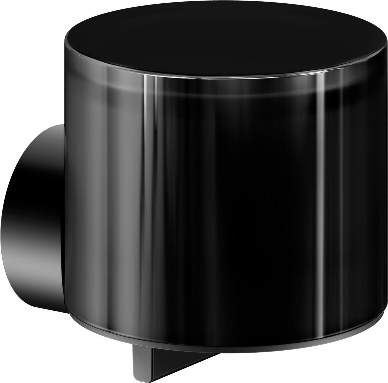 Дозатор для жидкого мыла, настенный, (цв.черный матовый), Reva ZZ