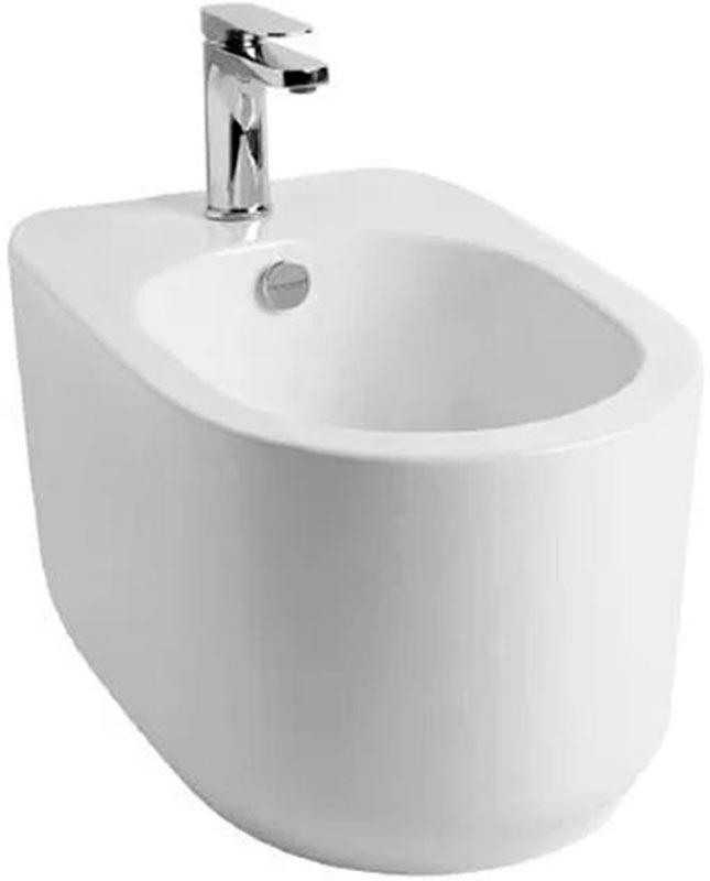 Биде подвесное 370х550мм, крепёж в компл., (цв. белый), Glo Evolution ZZ