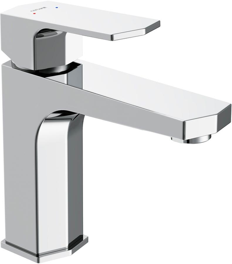 Смеситель для раковины, донный клапан click clack в комплекте, цв.хром