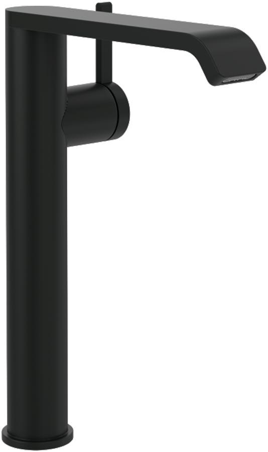 Смеситель для раковины, Высокий, без д/к, (цв.черный матвый), Dawn ZZ