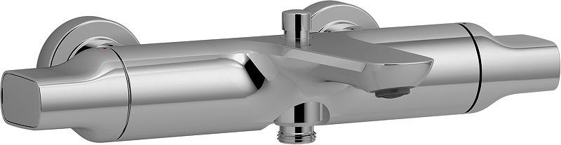 Смеситель термостатический настенный Aleo для ванны и душа, хром ZZ
