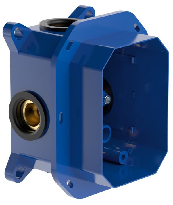 Скытая часть (монтажная коробка Vi-Box) для встраив.смесителя для душа, (цв.хром), Universal Taps & Fittings ZZ