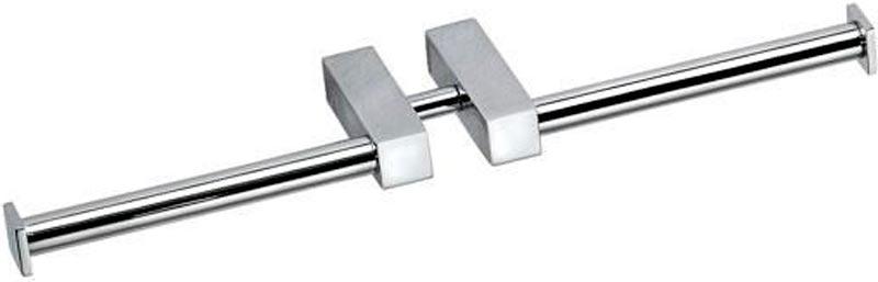 Держатель для туалетной бумаги двойной (хром), Metric ZZ