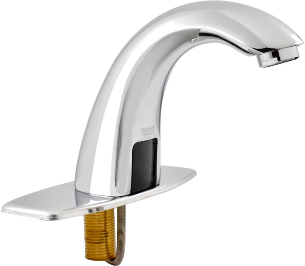 Смеситель для раковины, сенсорный с регулировкой температуры (питание от сети и батареи), хром ZZ