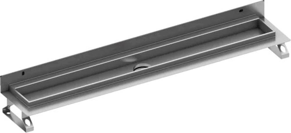 Дренажный канал прямой 800мм, БЕЗ лотка, опор, сифона, решетки, TECE drainline ZZ