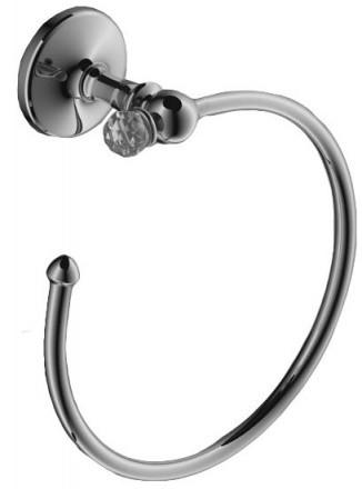 Полотенцедержатель-кольцо (цв. хром), Antic Cristal ZZ