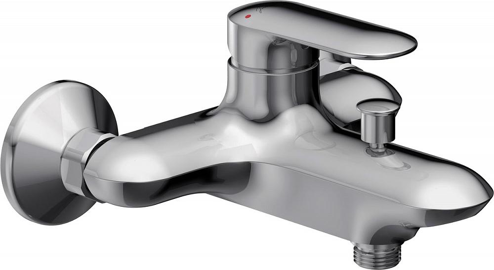 Смеситель настенный Kumin для ванны и душа, хром