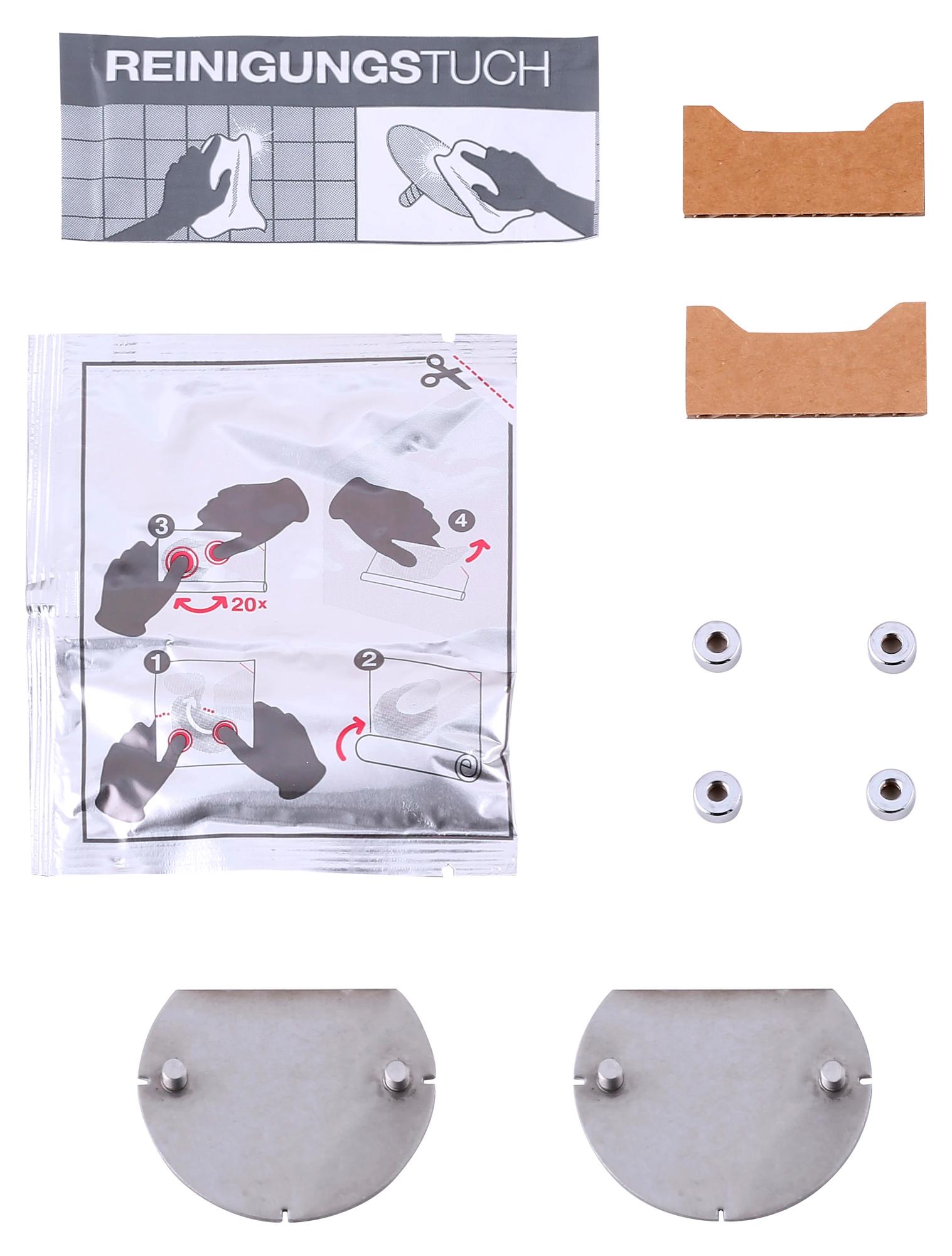 Клеевой комплект для аксессуаров (состоит из 1 упаковки клея и 2-х крепёжных планок с гайками), №1 KEUCO Universal ZZ