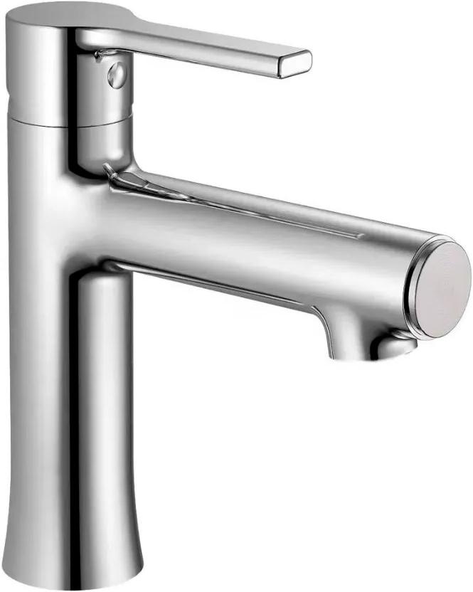 Смеситель для раковины Haiba HB10652, высота излива 10 см, без д/к , цв. хром, ZZ