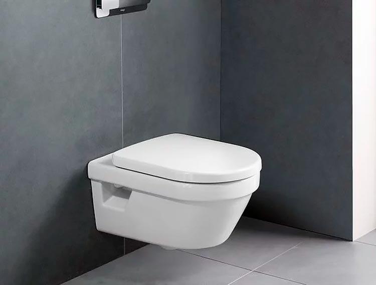 Унитаз подвесной 370х530мм, сиденье с функц.Quick Release и Soft Closing в компл., круглая модель, (цв. 01 белый ceramicplus), Architectura ZZ