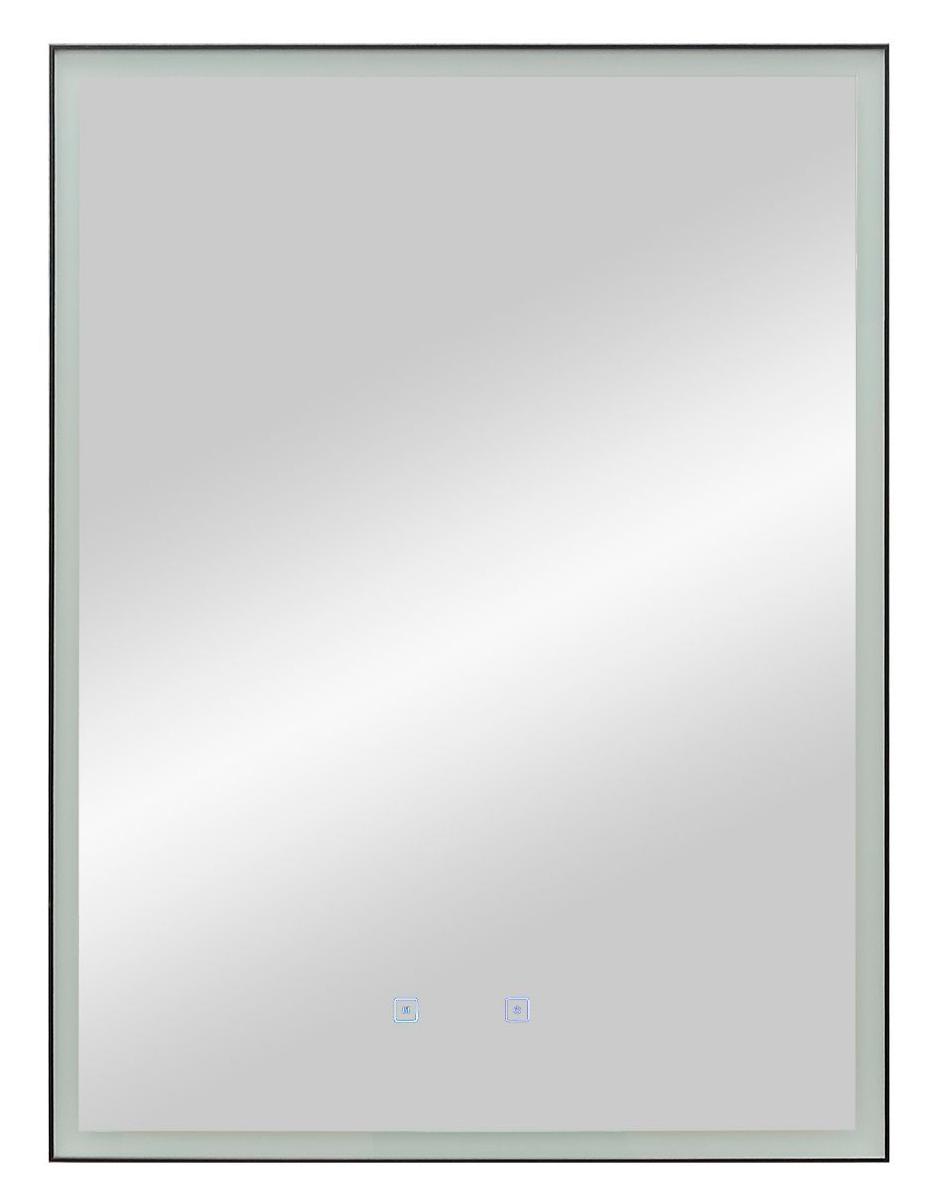 Зеркало Art&Max Arezzo 60х80 черное ZZ