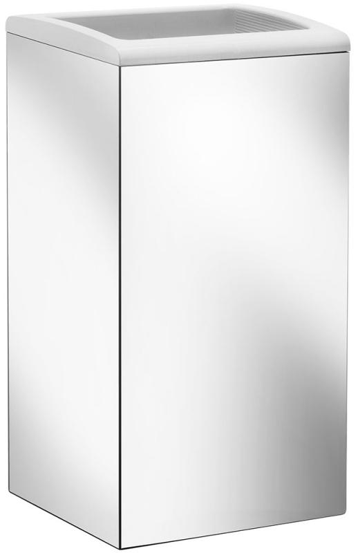 Ведро для мусора подвесное 285х203хh500мм, 25л., (цв.хром/антрацит), Moll ZZ