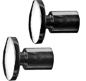 Крючок 4х4,5х2см, (цв. хром) Mar