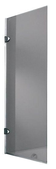 Шторка д/ванной 1-секцион.с неп.cегм, 1200xh1500мм(неп.сегм. 300мм,креп.справа,проф.хром.гл.,cт.проз.8мм Anti-Plaque)Huppe Studio Paris XX