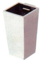 Стаканчик для зуб.щеток настенный, (цв. хром), Iside XX