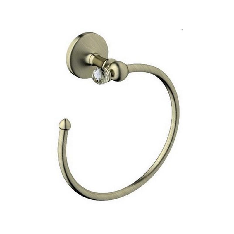 Полотенцедержатель-кольцо (цв. бронза), Antic Cristal ZZ