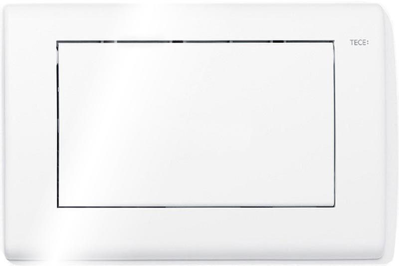 Панель смыва с одной клавишей, для застенного модуля д/унит., д/горизонт/вертик. установки, (металл, цв. белый глянцевый), TECEplanus ZZ