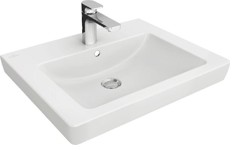 Раковина 450х440мм, с 1 отв.д/смесит., (установка на тумбу), (цв. R2 Star white ceramicplus) Subway 2.0 ZZ