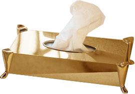 Салфетница настольная 27хh7х15см, (цв. золото), Windsor ZZ