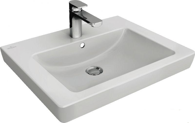 Раковина 650х470мм, с 1 отв.д/смесит., (установка на тумбу), (цв. R2 Star white ceramicplus) Subway 2.0 ZZ