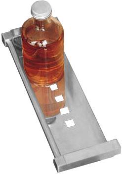 Полочка настенная металл. для ванны/душа 34х12хh6см (нерж.), Metric Inox ZZ