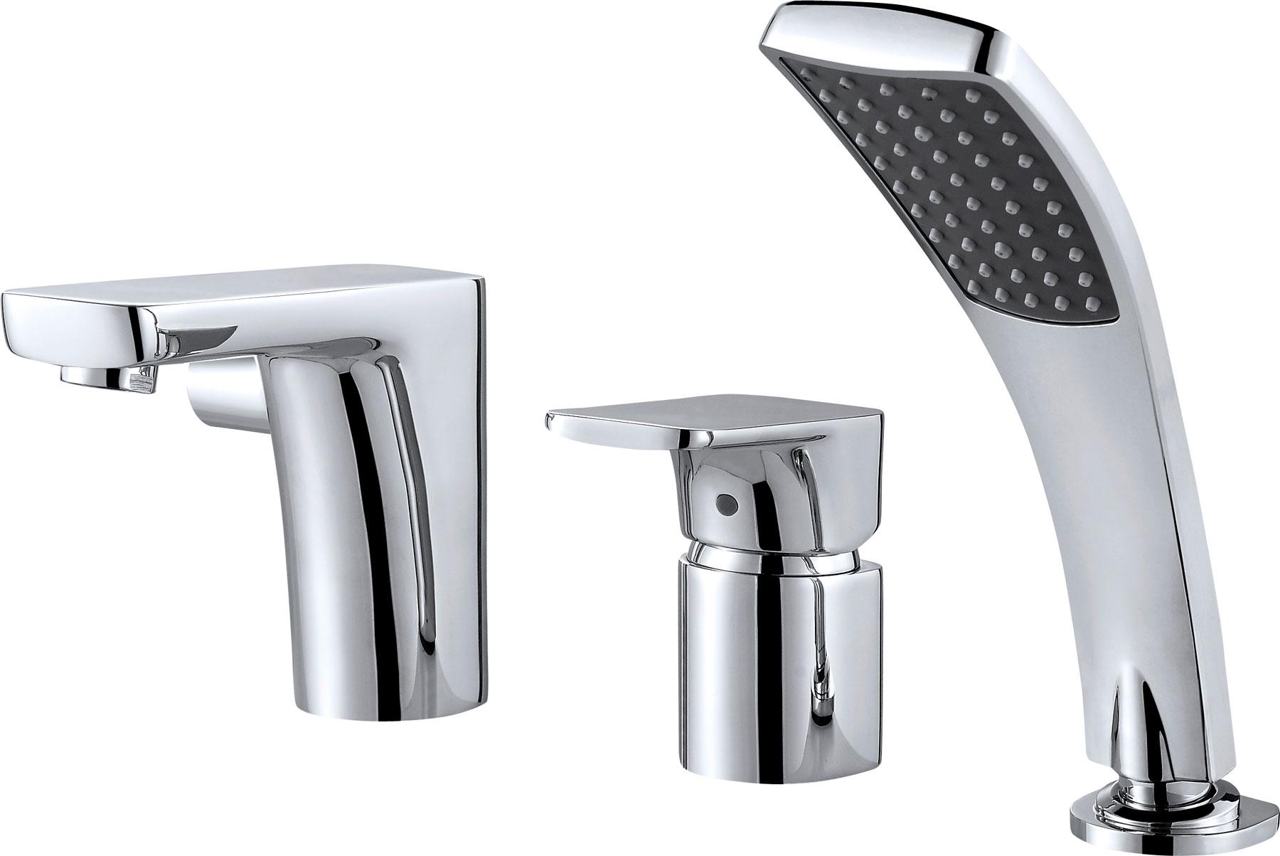 Смеситель  Berlin Freie  на борт ванны| 6x21x17