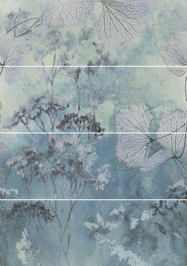 Deco Pearl Dream Turquoise Set B (4 pz) ZZ| 31,6x90