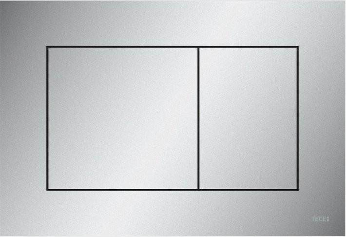 Панель смыва с двумя клавишами, (пластик цв. хром матовый), TECEnow ZZ