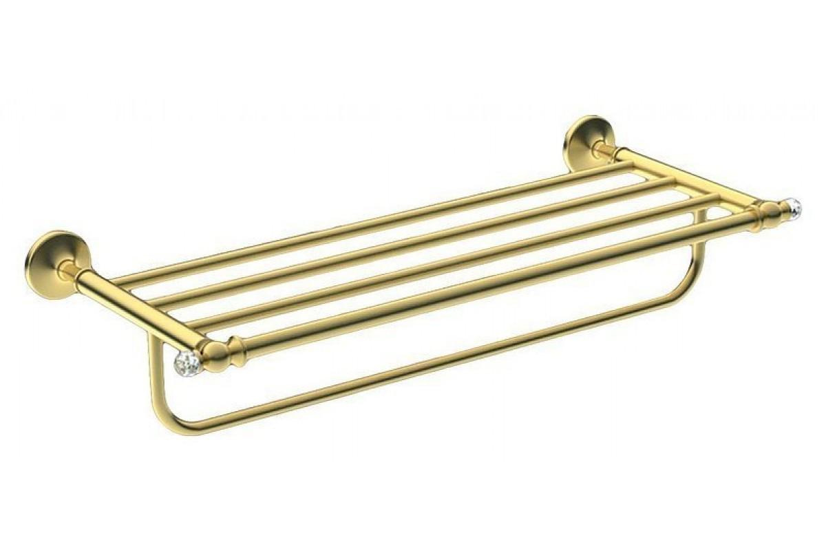 Полка для полотенец 680мм (цв. золото), Bohemia ZZ