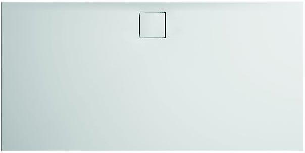 Поддон душевой 1200х1000хh30(52)мм, без сифона (оборуд. слива) ножек, рамы, (минер. литьё цв. мат.белый), крышка слива в компл., Huppe EasyFlat ZZ