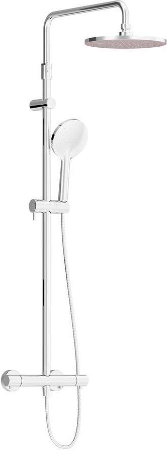 Душевая система с термостатом Elara DX408541000 : верхний душ 230 мм, ручной душ 120 мм XX