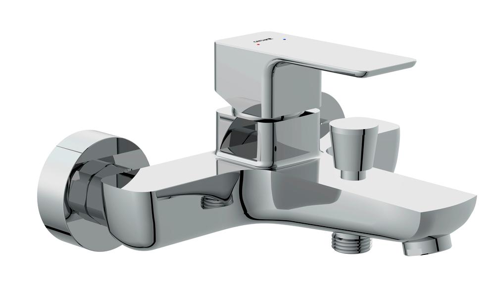 Смеситель для ванны/душа, без аксессуаров, цв.хром