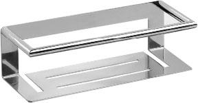 Полка для душа 30х12х9см, (цв.хром) Micra ZZ