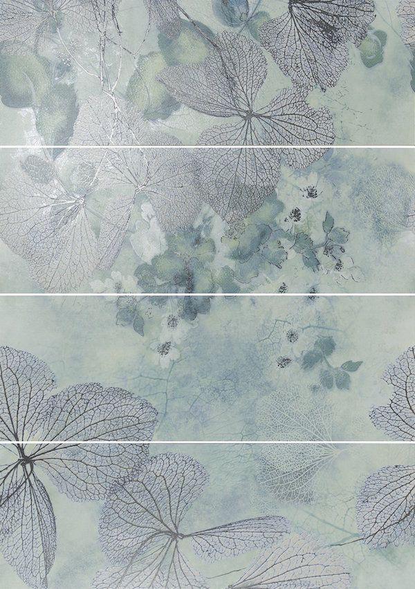 Deco Pearl Dream Turquoise Set A (4 pz) ZZ| 31,6x90